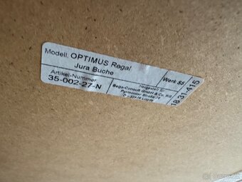 Regál/knihovna/skříňka OPTIMUS 35-002 - buk - 4
