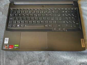 Lenovo Ideapad gaming3 15ACH6, Ryzen5, 16GB RAM,GTX1650 - 4