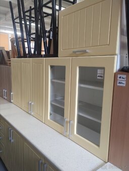 Krásná kuchyně MDF vanilka 180+60 cm - 4