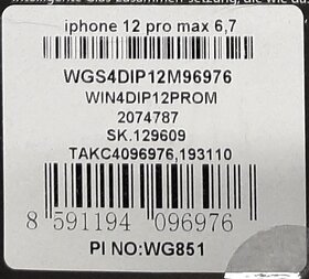 Gorilla glass 4D iPhone 12 PRO MAX 6,7 Full Glue - 4