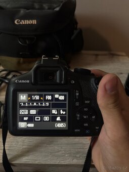 Canon EOS 1300D + 18–55mm objektiv, 2x SD karta, brašna - 4