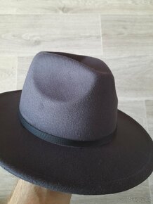 Dámský klobouk, nový, tmavě šedý - 4