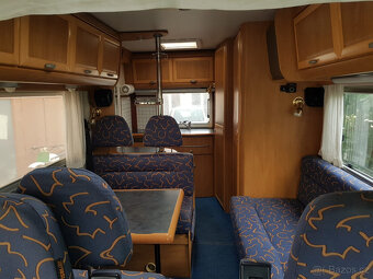 Hymer Fiat 2,8tdi rv2000 KLIMA serviska nosič na moto,6míst - 4