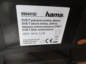 Pokojová anténa Hama DVB-T aktivní - 4