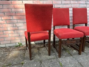 Starožitný nábytek - židle (4 ks) - 4