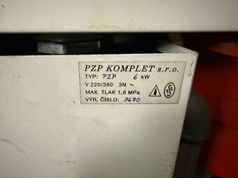ELEKTRO KOTEL PZP KOMPLET 3F- 6KW - 4