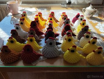 Háčkované slepičky - 4