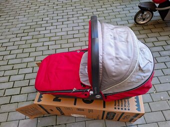 Prodám soupravu terénního kočárku Peg Perego GT3, červený - 4