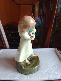 Pěkná, stará vzácná keramická soška -Wiener Werkstätte, - 4