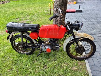 Jawa 23 Mustang bez TP, červený 4. - 4