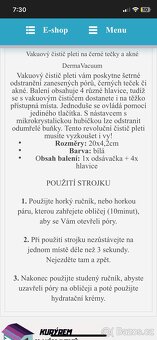 Vakuový čistič pleti na černé tečky a akné - 4