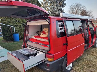 Transporter T4 2.5 TDi upraven na spaní super stav - 4