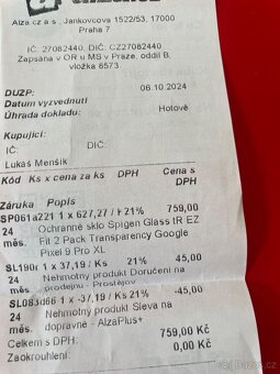 Google pixel 9 pro xl nový nepoužitý jen otevřený - 4