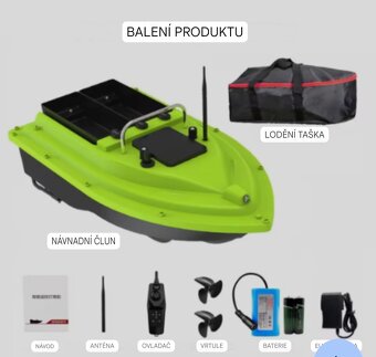 zavážecí loďka s gps - 4