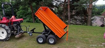 Vlek přívěs za Malotraktor , Traktor - 4
