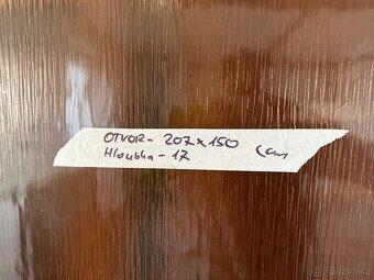 Interiérové dvere masiv s obložkou bez zaklopu - 4