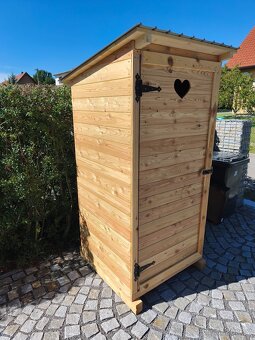 Venkovní WC, kadibudka nová - 4