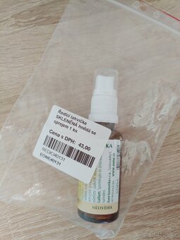 Přírodní mycí olej na zadečky MEDVÍDEK + ředící lahvička - 4