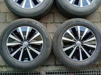 ALU kola,sada, originál Volkswagen,215/60 R16,5x112,TOP - 4