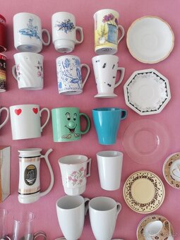 Hrnečky podšálky směs - 4