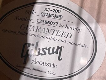 Gibson SJ-200 Standard - 6-strunná kytara - 4