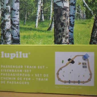 Lupilu Dřevěná železnice Osobní vlak - 4