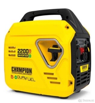 Centrála, Generator Champion2200 Dvoupalivový LPGBenzin2,2kW - 4