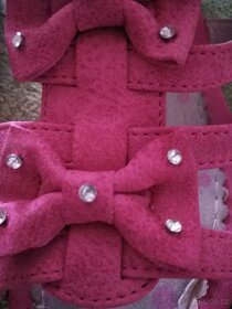 Krásné dívčí sandále růžové v.34 - 4