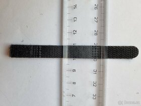 Suchý zip 10x1 cm na kabely vázací program s očkem 10ks - 4