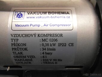 Bezolejový vzduchový kompresor PUMA MC0206 - 4
