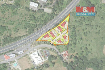 Prodej komerčního pozemku, 4612 m², Dalovice - 4
