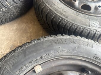 185/60 R14 Sada plechových kol Škoda/VW/Seat 4 kusy - 4