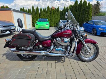 Honda VT 750 C4 Shadow, plexi, brašny, opěrka - 4