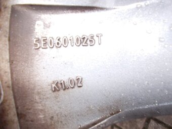 KUSOVKA 1KS ALU ŠKODA5x112  7x17 ET45. 5E0601025T - 4