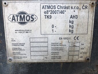 Mobilní šroubový diesel kompresor Atmos PDP 70 - 4