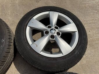 Sada kol Škoda Rapid R15 5x100 185/60R15 - 4