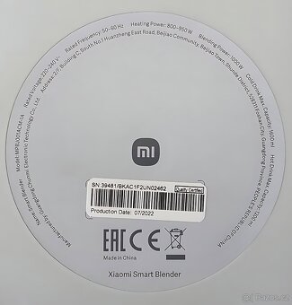 Stolní mixér Xiaomi Smart Blender - 4