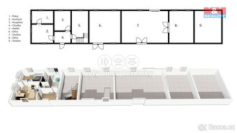 Prodej rodinného domu, 3897 m², Rokytno, Zástava - 4