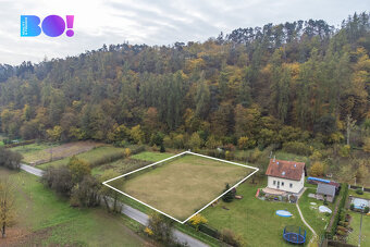Prodej stavebního pozemku 1 389 m², obec Nižbor - 4