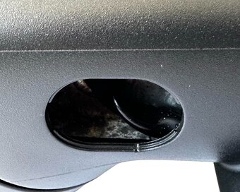Pravé zpětné zrcátko modrá metalíza LC5C VW Touran 1T2 FL 08 - 4