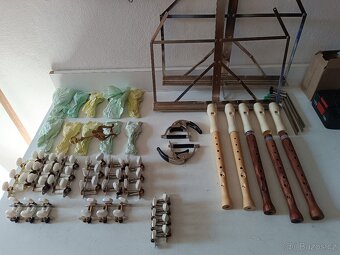 flétny dřevěné originál Amati  a mechaniky kytarové - 4