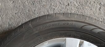 Sada Aku kol z vozu Kia Sportage 225/60R17 letní 5x114 - 4