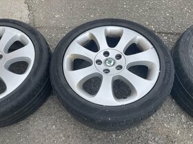 Prodám originál ALU kola Škoda Superb 5x112 r17 - 4