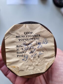 Retro dřevěná vázička - 4