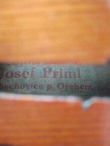 Housle jozef Friml - 4