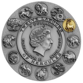 Unikátní série stříbrných mincí TWELVE LABOURS OF HERCULES - 4