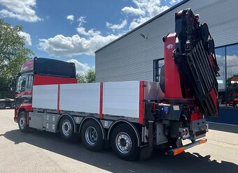 DAF CF510 8x2 - valník s hydraulickou rukou + JIB - 4