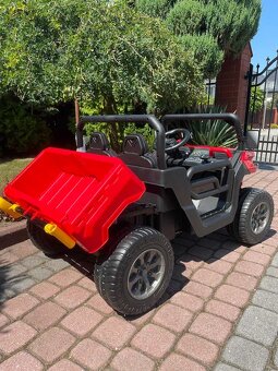 Dětské elektrické auto -autíčko s elektricky sklopnou korbou - 4
