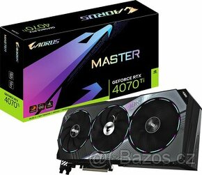 GIGABYTE AORUS GeForce RTX 4070 Ti MASTER s LCD - 4
