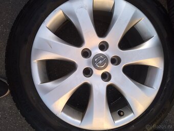 OPEL elektrony s letním obutím Bravuris 225/50 R17 4ks - 4